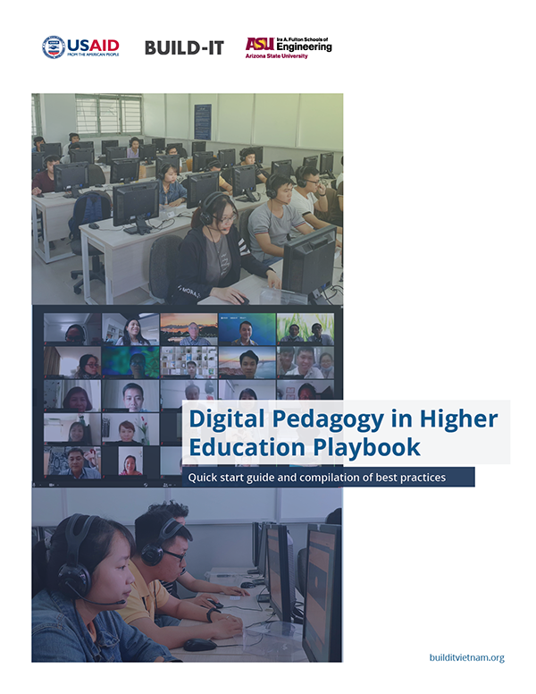 Digital Pedagogy in Higher Education Playbook Cover